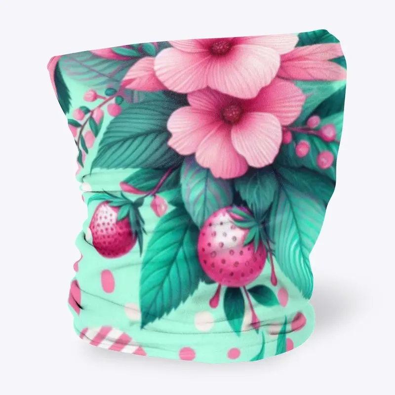 Poetry of Flower Neck Gaiter 