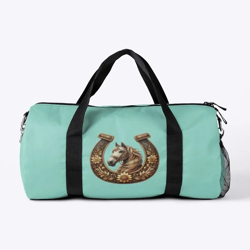 Horseshoe travel bag